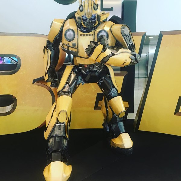 Transformers Bumblebee Movie Robot Invades Cineeurope 2018  (2 of 8)